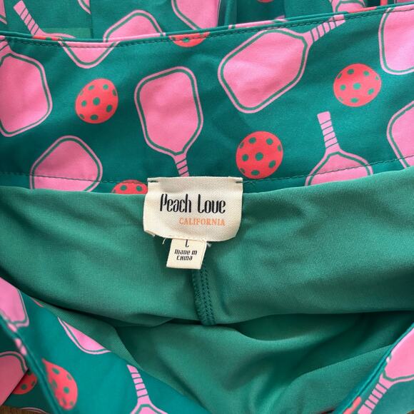 Peach Love California Polka Dot Mini Skirt - Picture 8 of 10